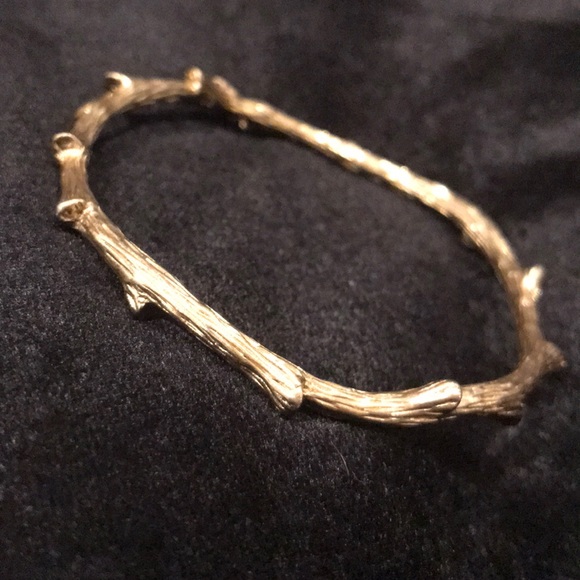 Lia Sophia Gold Twig  Bracelet - Picture 1 of 3
